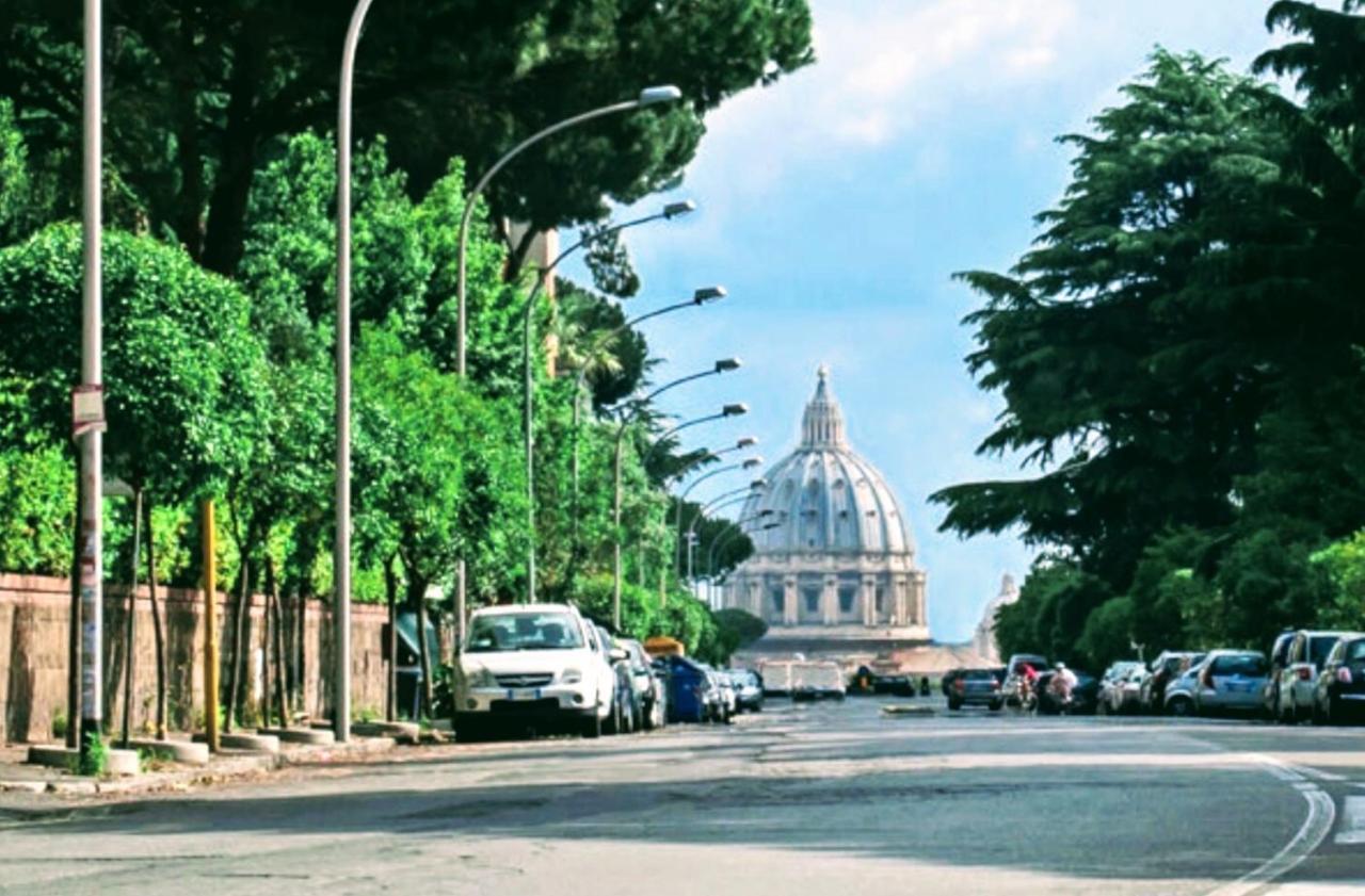 Vatican Area Piccolomini House Superattico Ristrutturato E Arredato 罗马 外观 照片